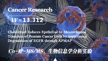 Jiang, S. et al: Cholesterol Induces Epithelial-to-Mesenchymal Transition of Prostate Cancer Cells by Suppressing Degradation of EGFR through APMAP